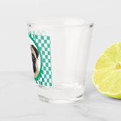 Leuk Uniek Uw Huisdier Hond Puppy Custom Foto Shot Glas (Rechts)