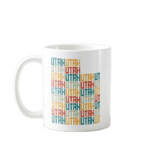 Leuk Utah-vormig Ontwerp: Staat van Utah