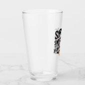 Leuk Vampier-thema Halloween ontwerp Glas (Rechts)