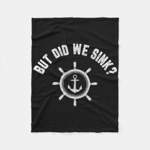 Leuk varen Shirt Retro Boat Lover cadeau maar hebb Fleece Deken