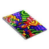 Leuk veelkleurig notitieboek (Rechterzijde)