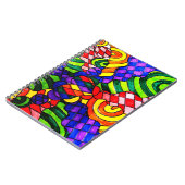 Leuk veelkleurig notitieboek (Linkerzijde)