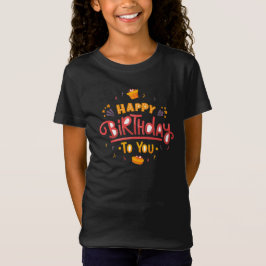 Leuk verjaardags T-shirt voor kinderen – Vier het 