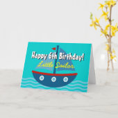 Leuk verjaardagsfeest wenskaart voor kinderen | Sp Kaart (Gele Bloem)