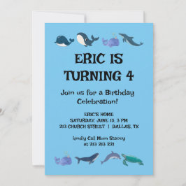 Leuk verjaardagsfeestje voor kinderen kaart