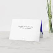 Leuk, verjaardagsgroet voor kleinzoon, blauwe gita kaart (Achterkant)