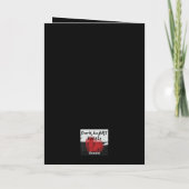 Leuk verjaardagsmeisje met aanpasbare ballon kaart (Achterkant)