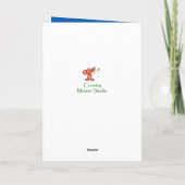 Leuk verjaardagsverblijf Jong in hart en nieren zo Feestdagen Kaart (Achterkant)