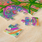 Leuk Verlicht harten Bloemen Schattigee Inspirivit Legpuzzel (Zijkant)