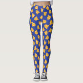 Leuk Verspreid Popcorn Patroon Leggings (Voorkant)