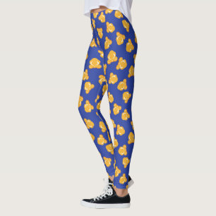 Leuk Verspreid Popcorn Patroon Leggings