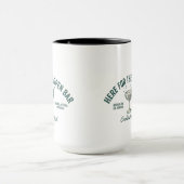 Leuk Vintage Cocktailparty-ontwerp Mok (Midden)