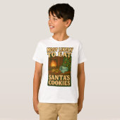 Leuk Vintage Kerst Kinder T-shirt (Voorkant volledig)