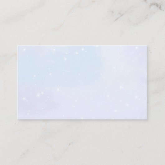 Leuk vliegtuig vliegen visitekaartje (Achterkant)