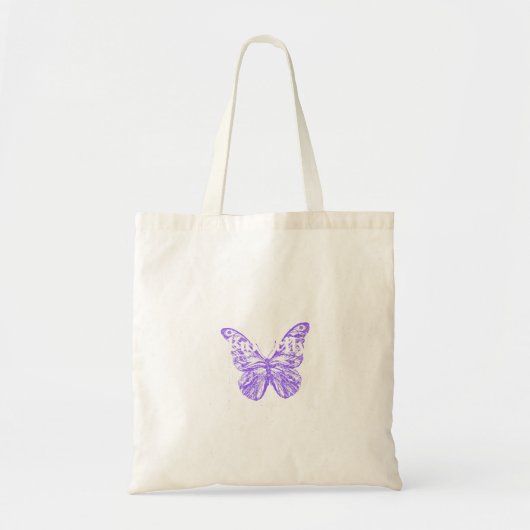 leuk vlinder kunst ontwerp tote bag (Voorkant)
