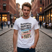 Leuk Vlinderfeit | Whimsical Ijs & Tenen Tri-Blend Shirt