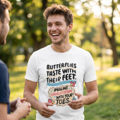 Leuk Vlinderfeit | Whimsical Ijs & Tenen Tri-Blend Shirt