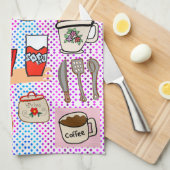 leuk voedingspatroon theedoek (Quarter Fold)