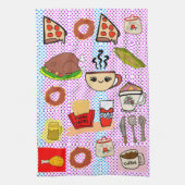 leuk voedingspatroon theedoek (Verticaal)