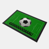 Leuk Voetbal + Green Pitch GOAL! (American Footbal Deurmat (Schuin)