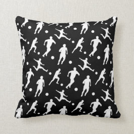 Leuk voetbal sportpatroon home decor kussen