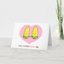 Leuk Volledig u me de Humor van de Liefde van het Feestdagen Kaart