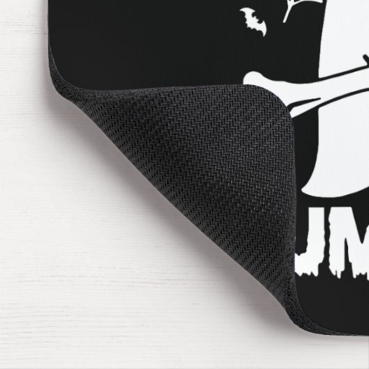 Leuk vond ik deze humerus boo spook Halloween cost Muismat (Hoek)