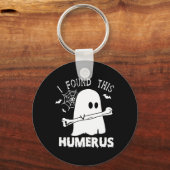 Leuk vond ik deze humerus boo spook Halloween cost Sleutelhanger (Voorkant)