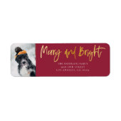 Leuk Vrolijk & Helder Goud & Rood Etiket (Voorkant)