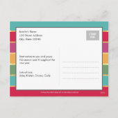 Leuk vrolijk vakantie Briefkaart (Achterkant)