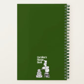 Leuk Vrouw Cook's kookrecept Notitieboek (Achterkant)