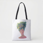 Leuk vrouwenportret tote bag (Voorkant)