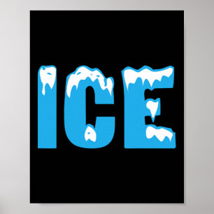 Leuk vuur en ijs kostuum Halloween familie matchin Poster