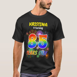 Leuk Vuurwerk, Regenboogblik "85", 85ste Verjaarda T-shirt