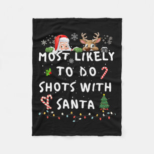 Leuk Waarschijnlijk Grappig Verhaal Kerstpyjama F Fleece Deken