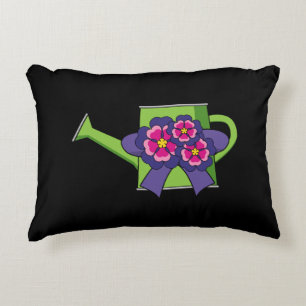 Leuk Watering Can met Bloemen Boeket Accent Kussen