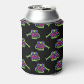 Leuk Watering Can met Bloemen Boeket Blikjeskoeler (Blikje Achterkant)