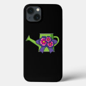 Leuk Watering Can met Bloemen Boeket Case-Mate iPhone Case (Achterkant)