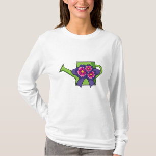 Leuk Watering Can met Bloemen Boeket T-shirt