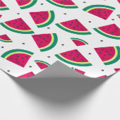 Leuk Watermeloen 1e Verjaardagsfeest Cadeaupapier (Hoek)