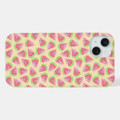 Leuk watermeloenpatroon iPhone hoesje (Achterkant horizontaal)