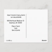 Leuk We hebben Pastel Paint Splash Briefkaart verp (Achterkant)