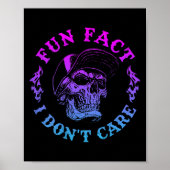 Leuk weetje dat het me niet kan schelen, grappig s poster (Voorkant)