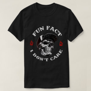 Leuk weetje dat het me niets kan schelen Skeleton T-shirt
