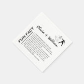 Leuk weetje Moderne elegante minimalistische moder Servet (Hoek)