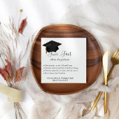 Leuk weetje over de afstuderen afstuderen servette servet