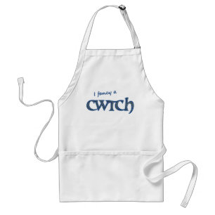 Leuk Welsh Catch Schort, Polka Dots Standaard Schort