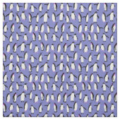 Leuk winter pinguïn patroon stof (Swatch)