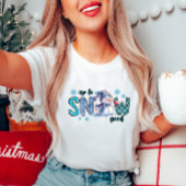 Leuk Winter Vrouwen T-shirt