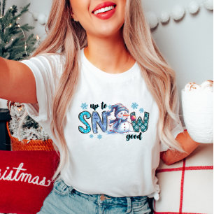 Leuk Winter Vrouwen T-shirt
